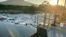 eta-cubatao-e-reativada-em-joinville-(sc)-apos-produto-quimico-vazar-em-rio