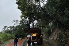 chuva-recorde-suspende-aulas-e-deixa-estragos-em garopaba-(sc)